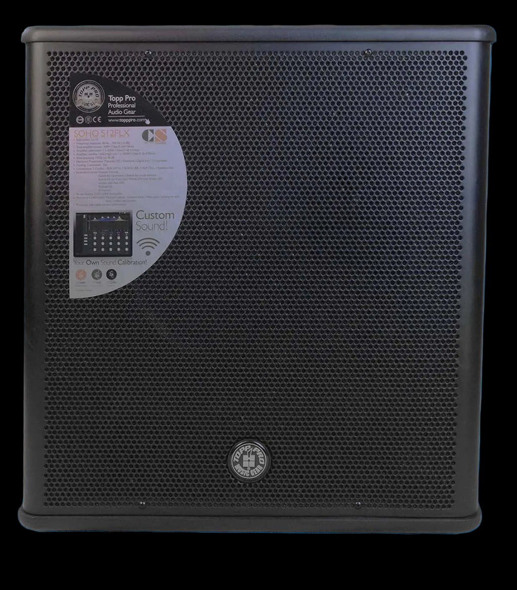 SOHO-S12 Subwoofer Activo 1X12" 700W Topp Pro