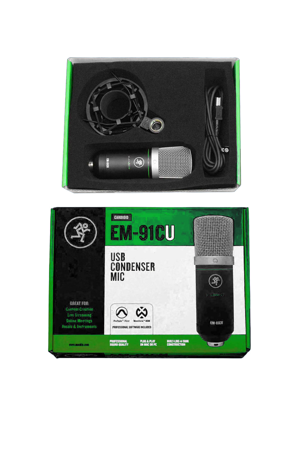 Micrófono USB Mackie EM-91CU