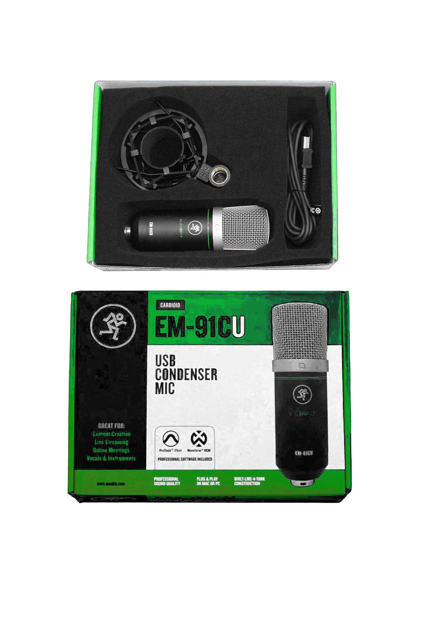 Micrófono USB Mackie EM-91CU