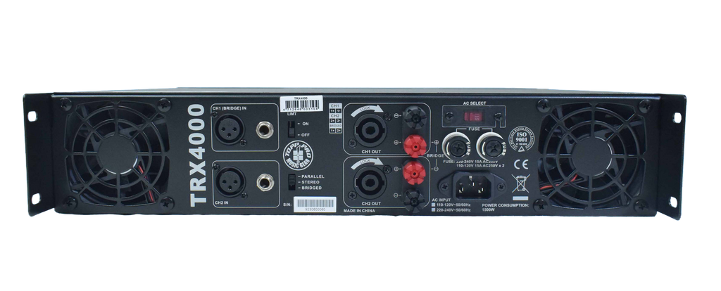 Amplificador de Potencia Topp Pro TRX-4000