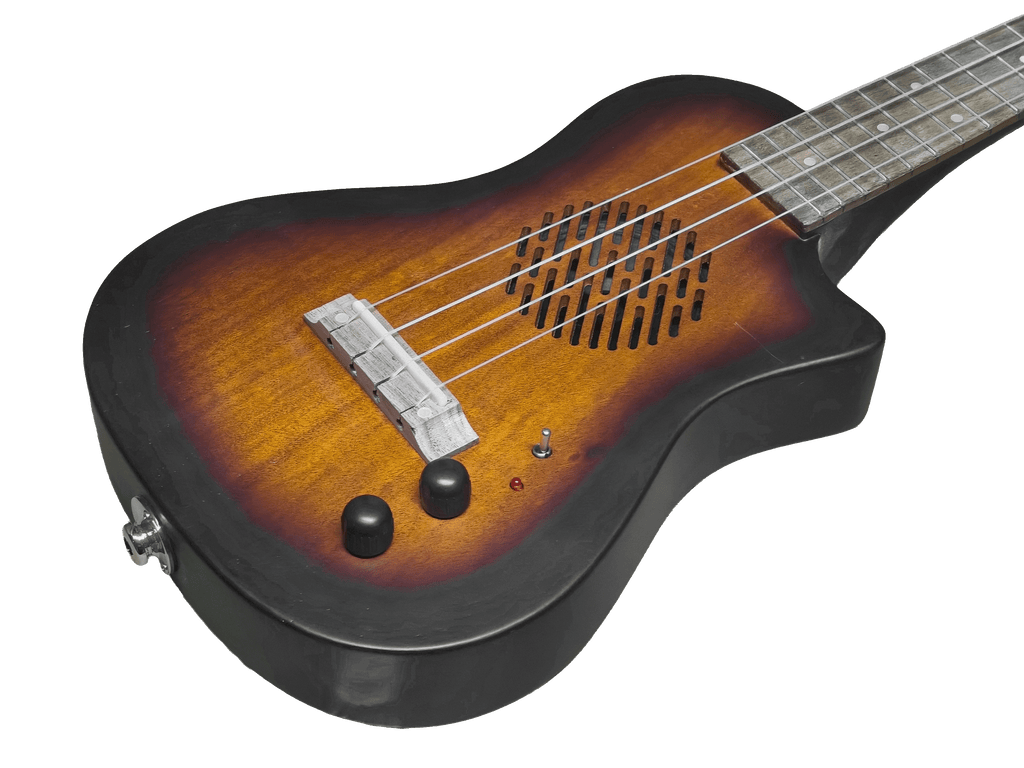 Ukelele Concert 24” color Vintage Sunburst con EQ + Funda Incluida