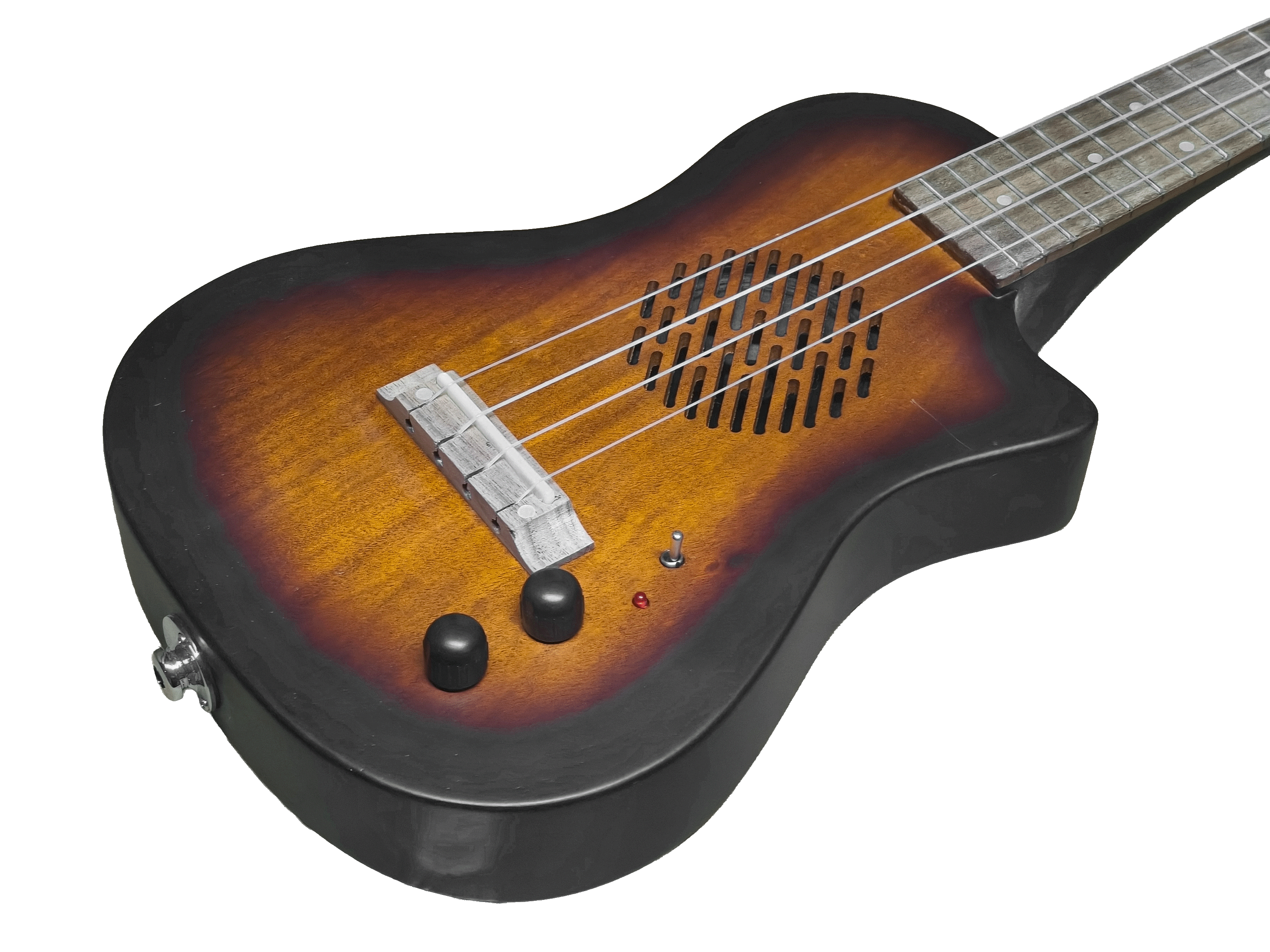 Ukelele Concert 24” color Vintage Sunburst con EQ + Funda Incluida