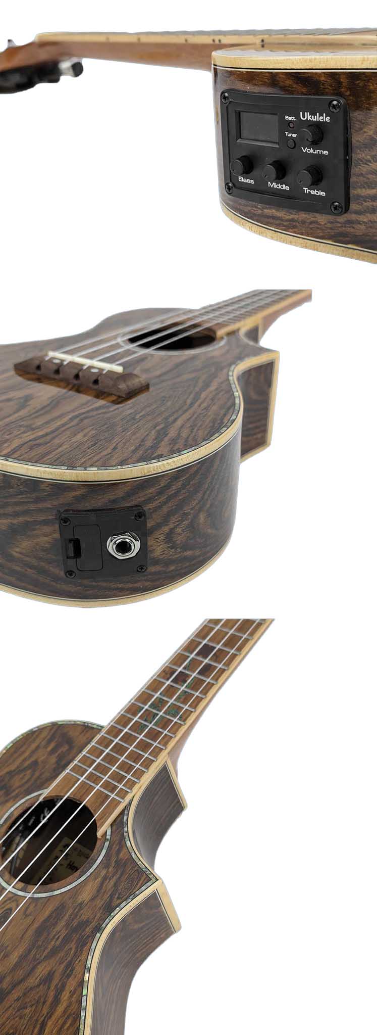 Ukulele electroacústico de 24"  Concert - STELLA