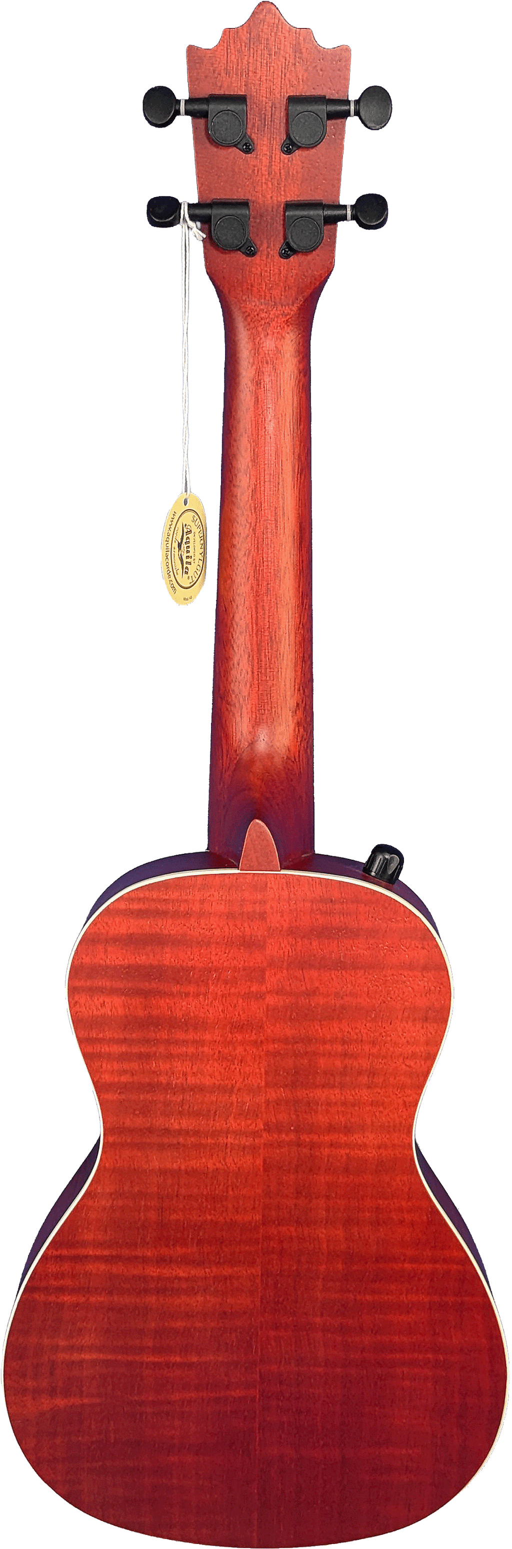 Ukelele Concert 24” Tropical Natural con Diseño Floral