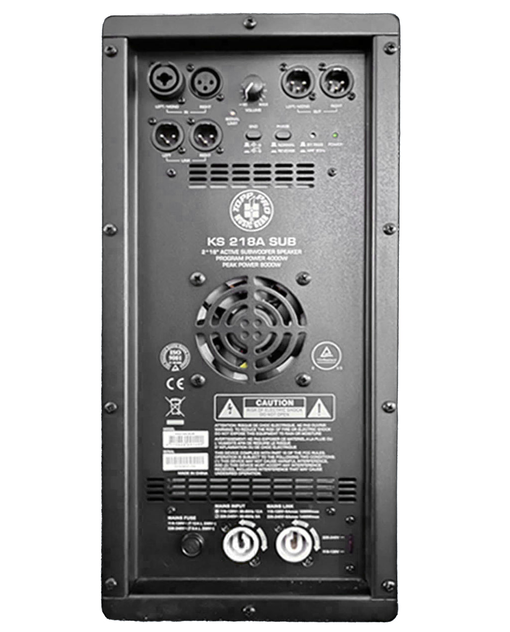 Subwoofer Activo Topp Pro KS‑218A SUB 2×18"